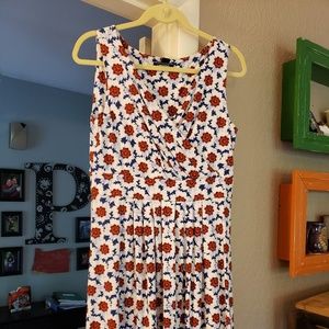 Lands End Fit and Flare Perfect for Fourth of July